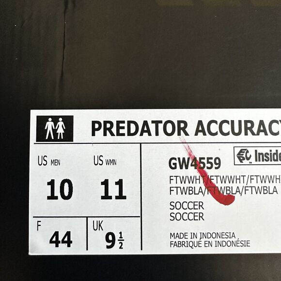 Adidas Predator Accuracy+ FG ‘Pearlized Pack’ Soccer Cleats GW4559 - Picture 9 of 9